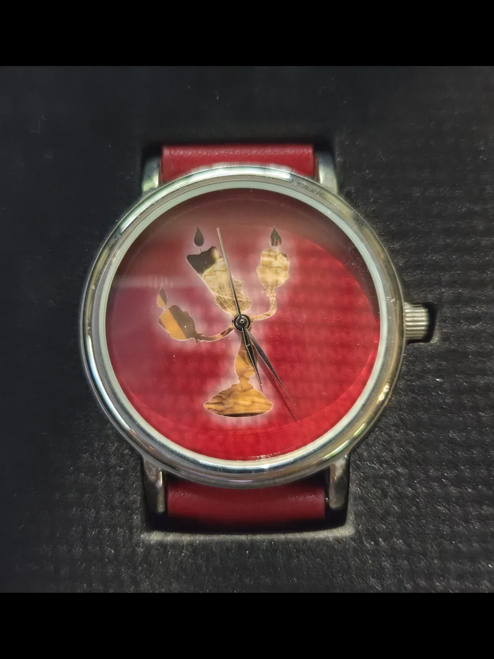 Disney Exclusive Cast Member Wristwatch Beauty And The Beast Lumiere - Rare